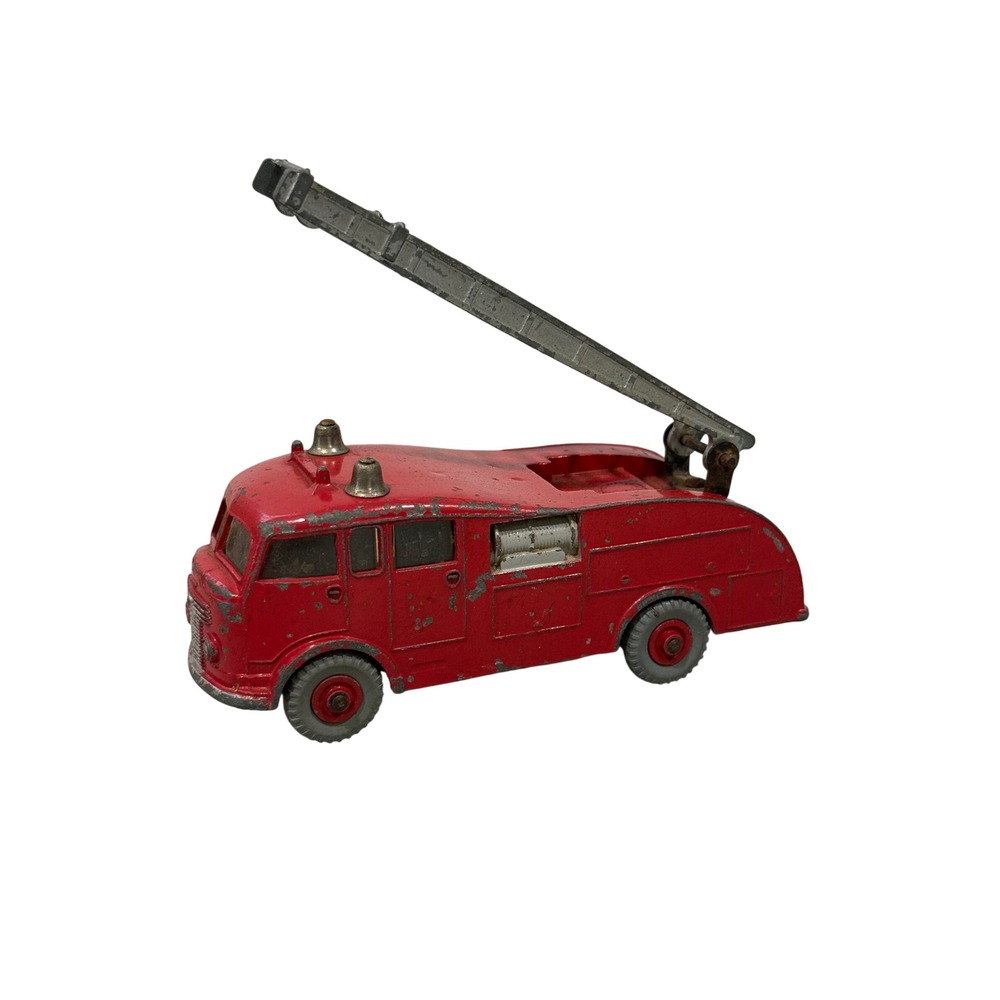 Vintage Dinky Supertoys Fire Engine 955 Made in England Meccano Diecast Red Toy